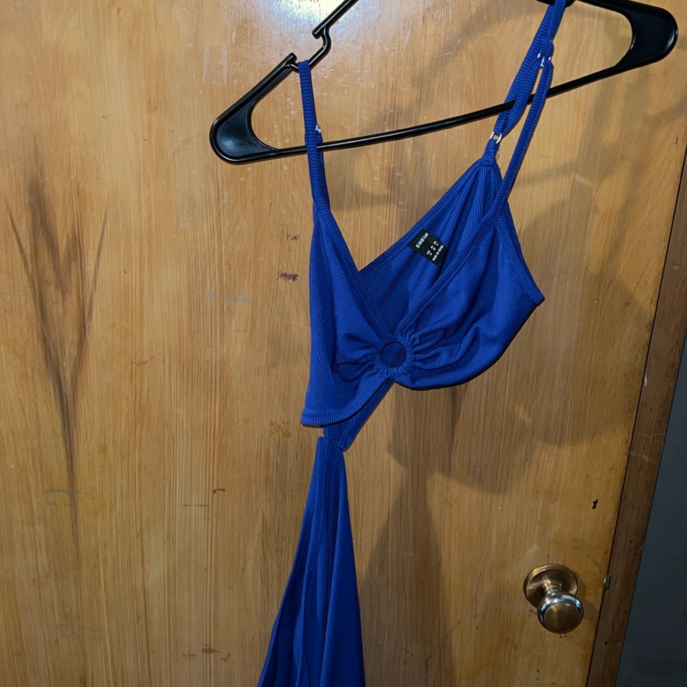 Blue dress